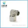 Female Swivel Metric Elbow Hydraulic Fitting Adapter